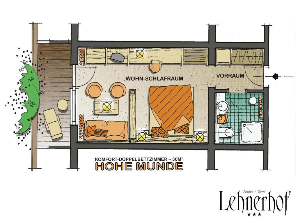 Pension Lehnerhof Leutasch Quarto foto